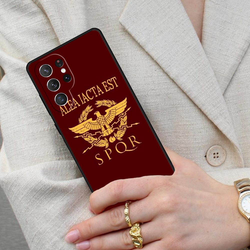 Римская Императорская Легионная Чехол SPQR для Samsung Galaxy S26 Ultra S25 S24 S23 S22 S21 S20 Note10