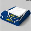 FC SOCHAUX Print Flannel Blanket High Quality Warm Comfortable Cover for All Seasons Perfect for Gifts Home Decor