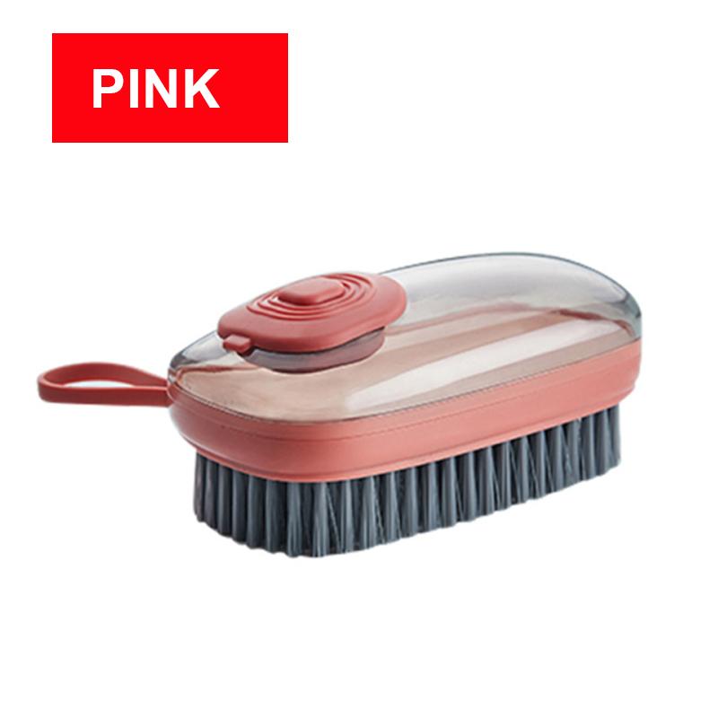 Многофункциональная портативная пластиковая щетка для чистки одежды, обуви, гидравлическая щетка для мытья, ручная чистка, кухня, ванная комната