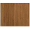 Rectangular Rug Brown 80 x 100 cm Bamboo
