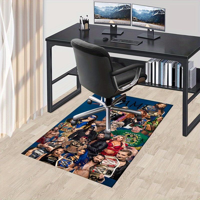 WWE Superstars Office Carpet Soft Polyester Entrance Carpet Washable Non slip Machine Washable Indoo