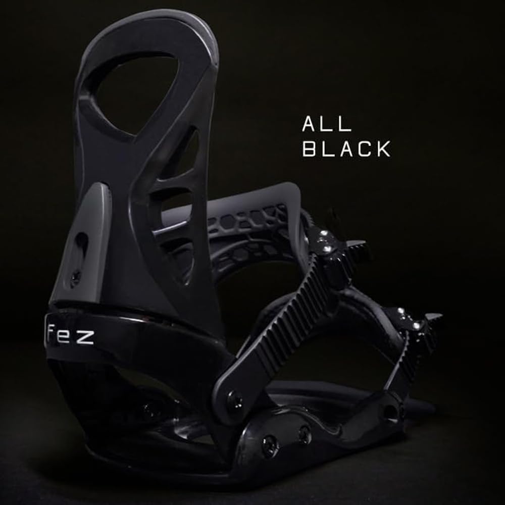 FEZ Сноуборд Midnight Fits Доступен в и Серые Крепления Midnight, Серый, S/M, 22.5см-25см Сноуборды, Легкий, Подходит для начинающих, Начальный уровень