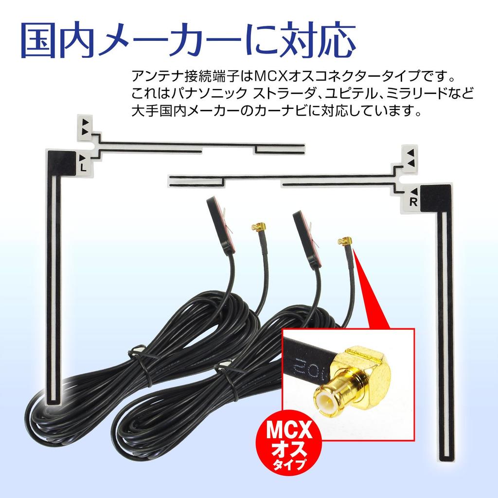 MAXWIN наземная цифровая антенна односегментная полносегментная телевизионная приемная пленочная антенна Г-образной формы набор из 2 штекерных разъемов MCX общего назначения Mira Lead DAN22