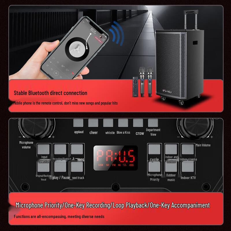 Shanshui L10 Portable Karaoke Speaker