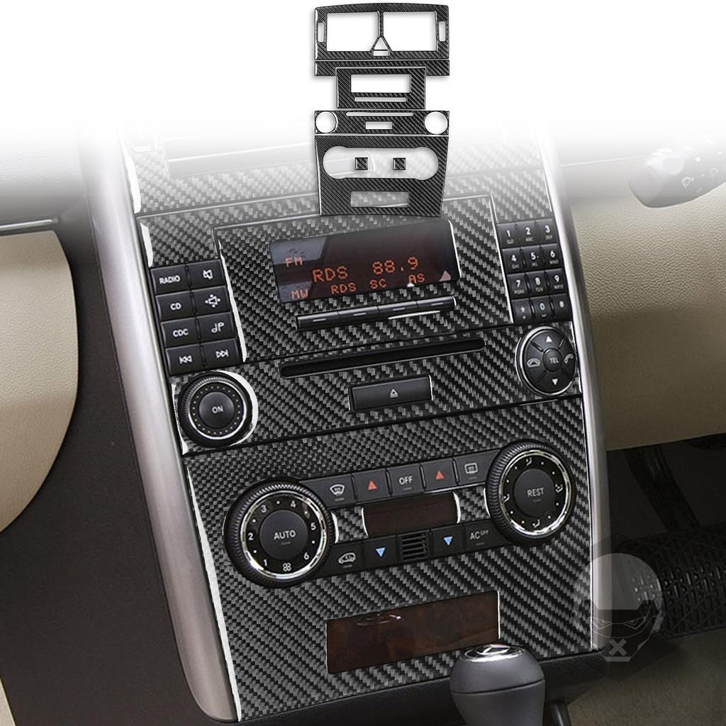 Gear Shift Instrument Reading Lamp Doors Handle Lift Panel Carbon Fiber Sticker Trim For Mercedes Benz B Class W245