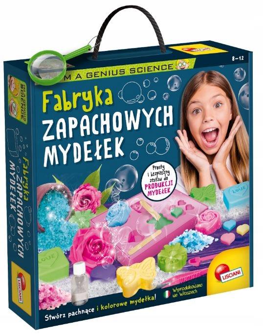 Lisciani i'm genius fabryka mydełek zestaw do tworzenia pachnących mydełek