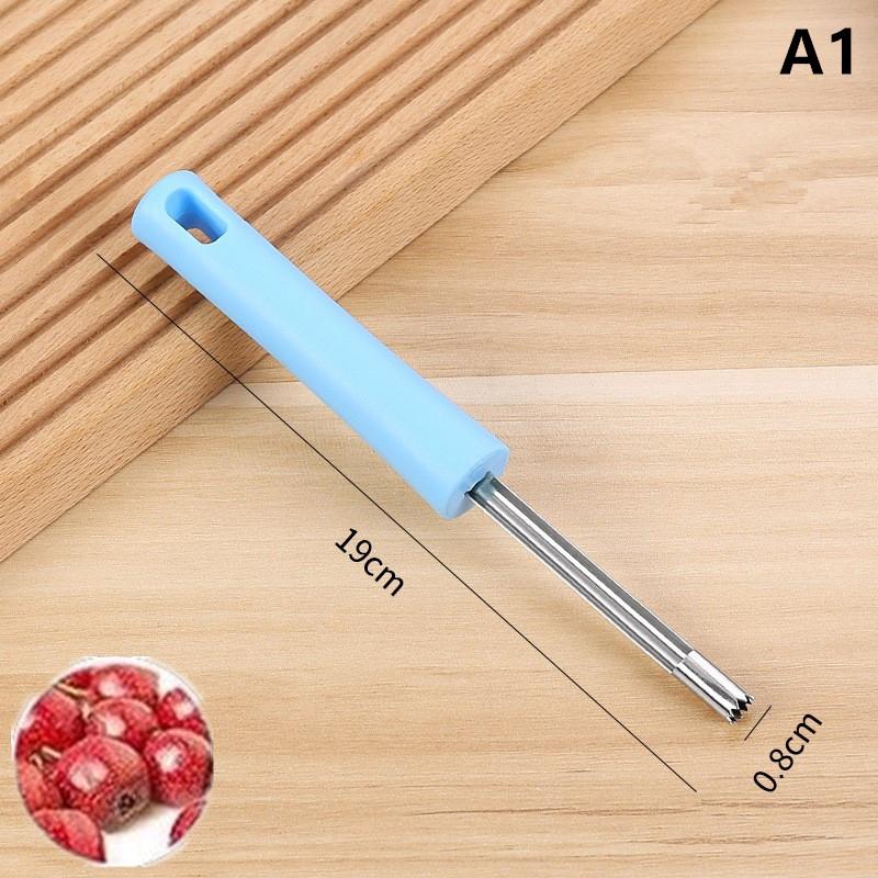 1 шт. Нержавеющая сталь Фруктовая косточковыдавливатель Финики Вишня Груша Косточковыдавливатель Удаление косточек фруктов Нож-слайсер Инструменты для фруктов и овощей