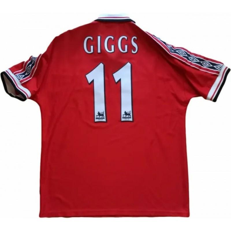 Manchester United Retro Soccer Jersey 2007-08 Champions League 7 Ronaldo 1998-99 Beckham Home/Away Short Sleeve Football Shirt