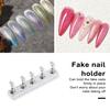 Подставка для ногтей, прочный, длительный срок службы, держатель для практики маникюра Aurora Fantasy для практики и демонстрации маникюра