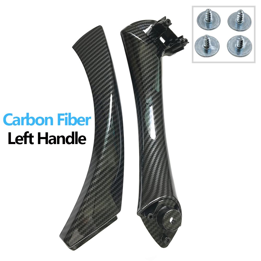 Левая и правая внутренняя ручка внутренней двери с заменой накладки на ручке для BMW 3 серии E90 E91 E92 316i 318i 320i 325i