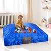 Crash Pad, 1500 x 1500 mm Crash Pad for Kids Sensory with Foam Blocks & Washable Cover, Large Soft Foam Landing Zone Giant Pillow Mat, Sensory Room