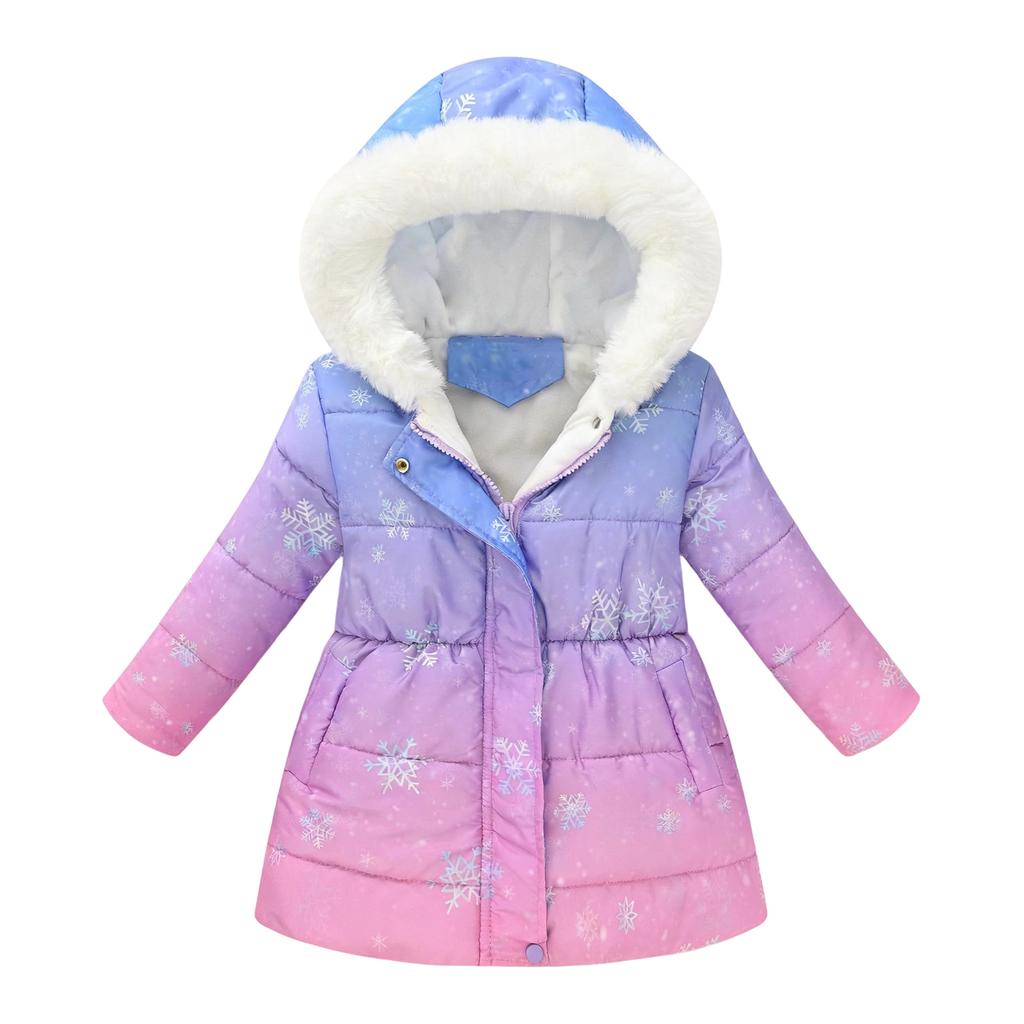 Детское модное пальто