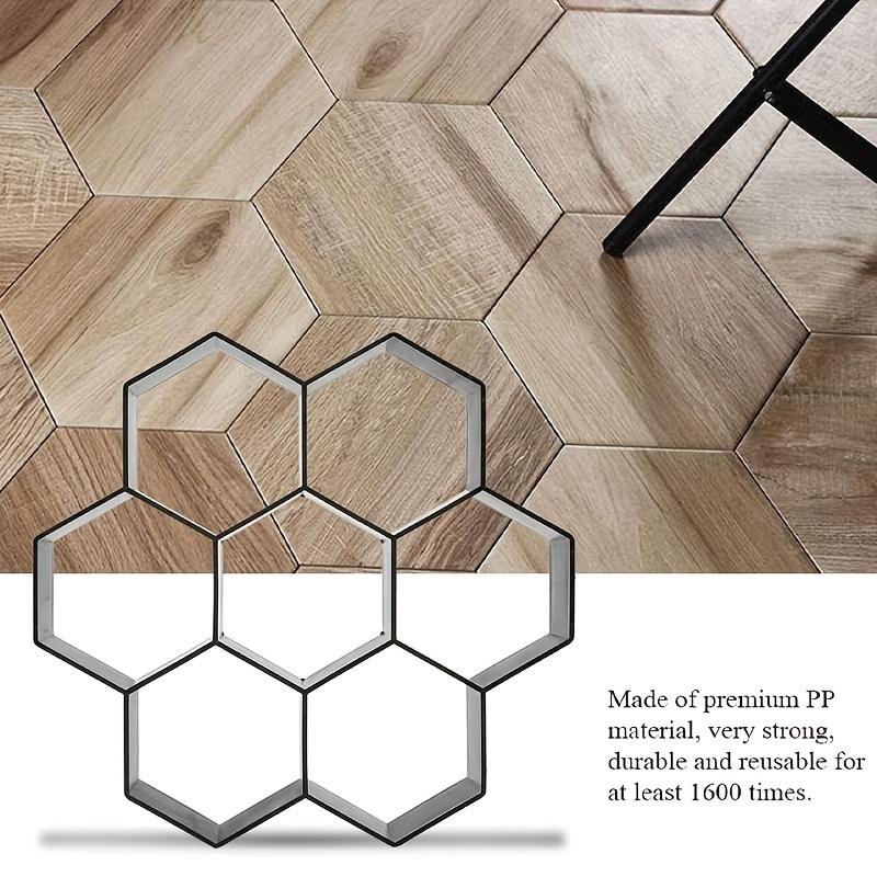 1 шт. Форма для садовой дорожки сделай сам - Инструмент для формовки цементного кирпича для мощения каменных дорожек. Идеально подходит для наружных пешеходных дорожек, ландшафтных проектов
