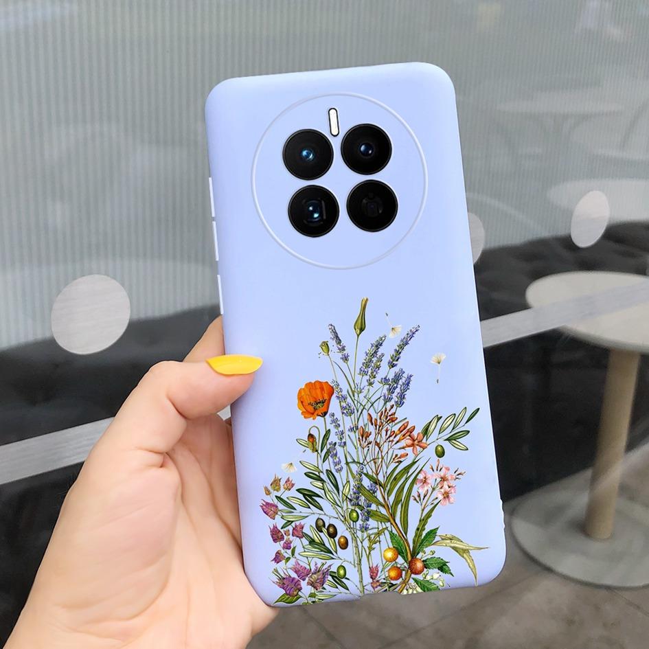 Чехол для Huawei Mate 50 Pro 2022 Милый Мультяшный Кот Расписной Мягкий ТПУ Защитный Чехол Для Huawei Mate50 Pro DCO-LX9 CET-LX9 Fundas