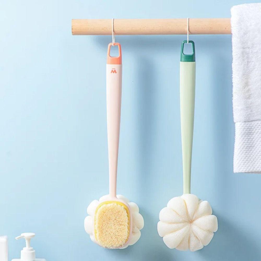 PP Shower Brush Long Handle Body Exfoliating Brush Multifunctional Bath Brush
