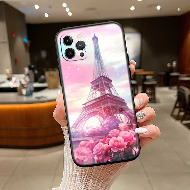 Paris Eiffel tower Case for Motorola Moto Edge 60 60s 70 G86 G56 G54 E14 G04S G45 G54 G64 S30 S50 X30 X40 X50 Ultra Pro Power