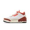 Air Jordan 3 Retro Grade School 'Mars Stone' (Unisex) White / Black / Mars Stone / Team Orange Kids' Basketball Shoes DV7028 108