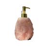 Natural Crystal Raw Stone Material Irregular Shape Foaming Liquid Soap Hand Wash Bottle Dispenser Hot Sale Soap Foam Pump Bottle