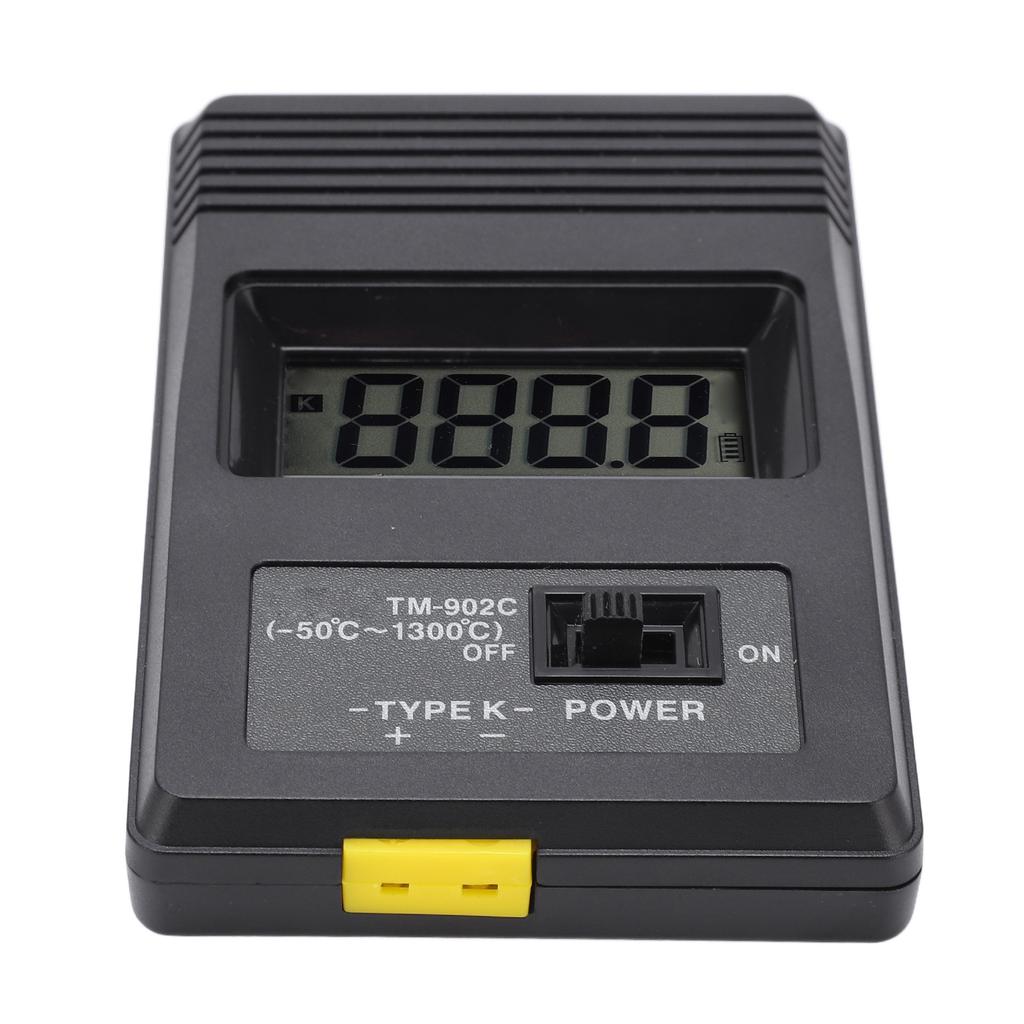 Tm‑902c Digital K Type Sensor LCD Thermometer Temperature Detector with Thermocouple ‑50‑500 Celsius