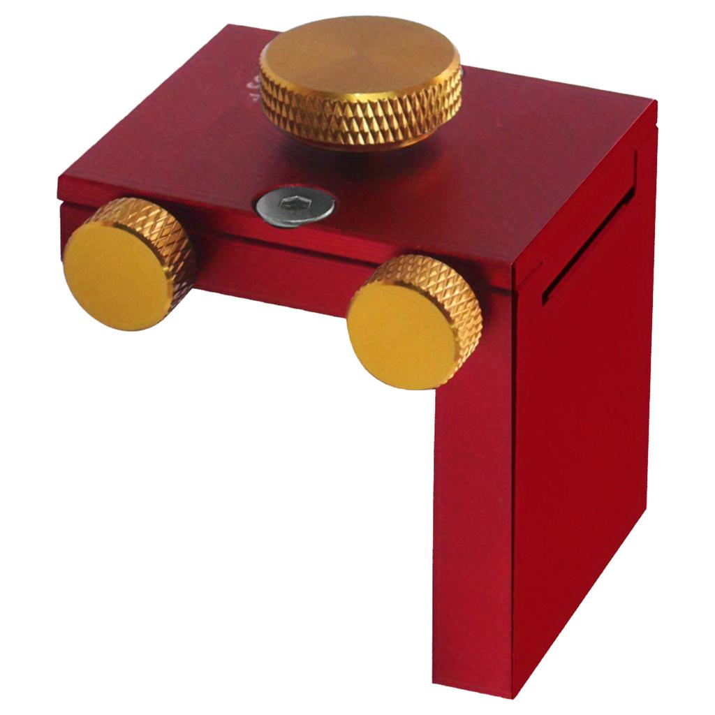 Woodworking Scribe Steel Ruler Scribing Positioning Block Woodworking T-Type Scribing Ruler Stops Tools