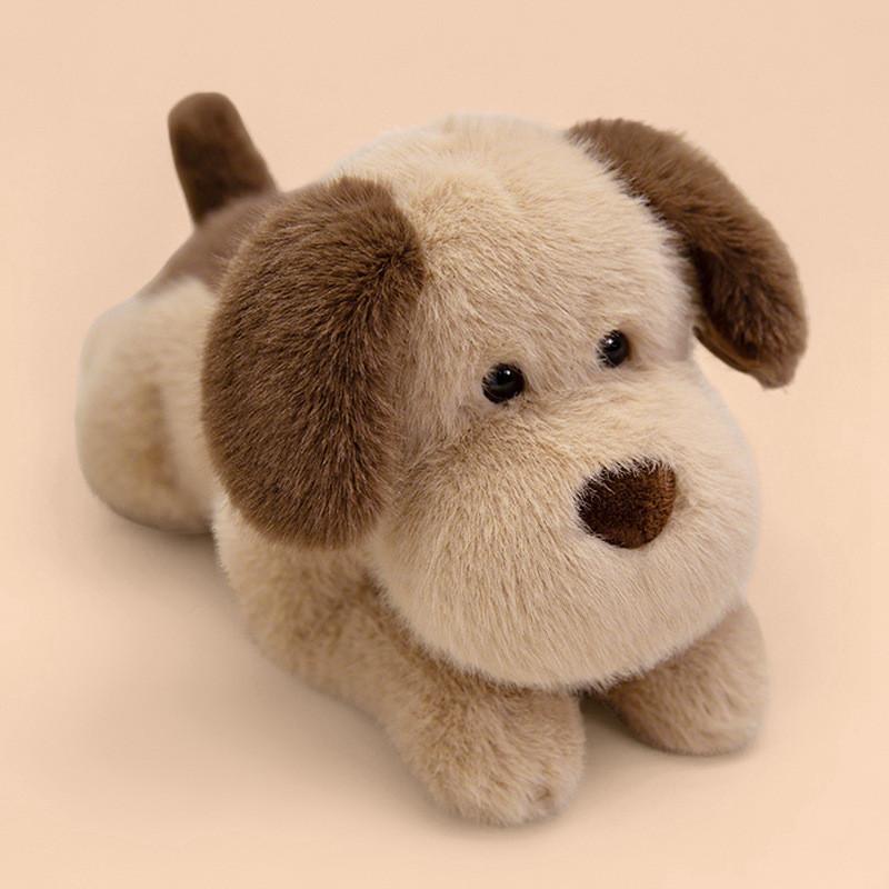 Plush Golden Retriever Dog Toy With Pp Cotton Filling For Kids And Pets