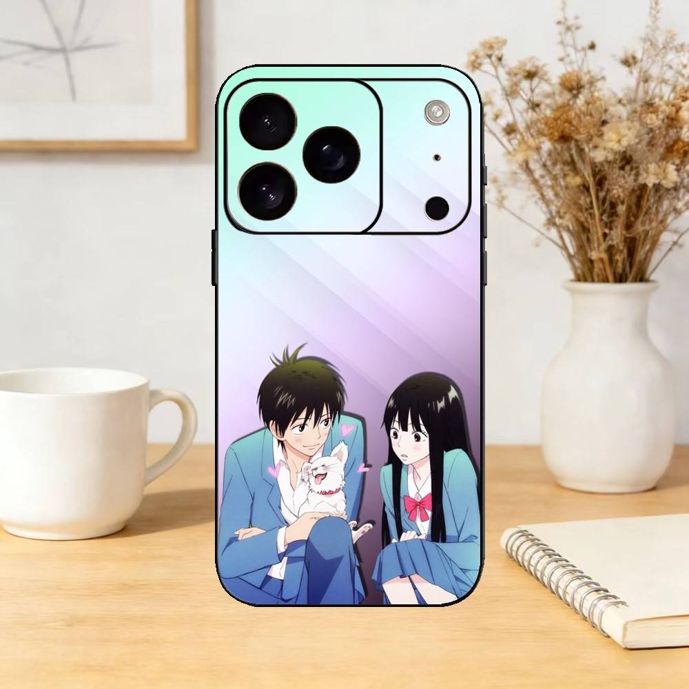 K-Kimi ni Todoke S-Sawako Чехол для телефона Силиконовый черный Мягкий Для IPhone 17,16,15,14,13,12,11,SE,Plus Pro Max