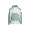 National Geographic SS24 Colorblock Windproof Sports Jacket Men Outerwear Silver Gray Green IS9507