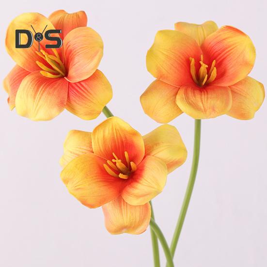 Букет из искусственных тюльпанов Реалистичные лепестки из искусственной кожи с эффектом увядания, гибкие стебли, не требующие ухода, поддельные тюльпаны для домашнего декора