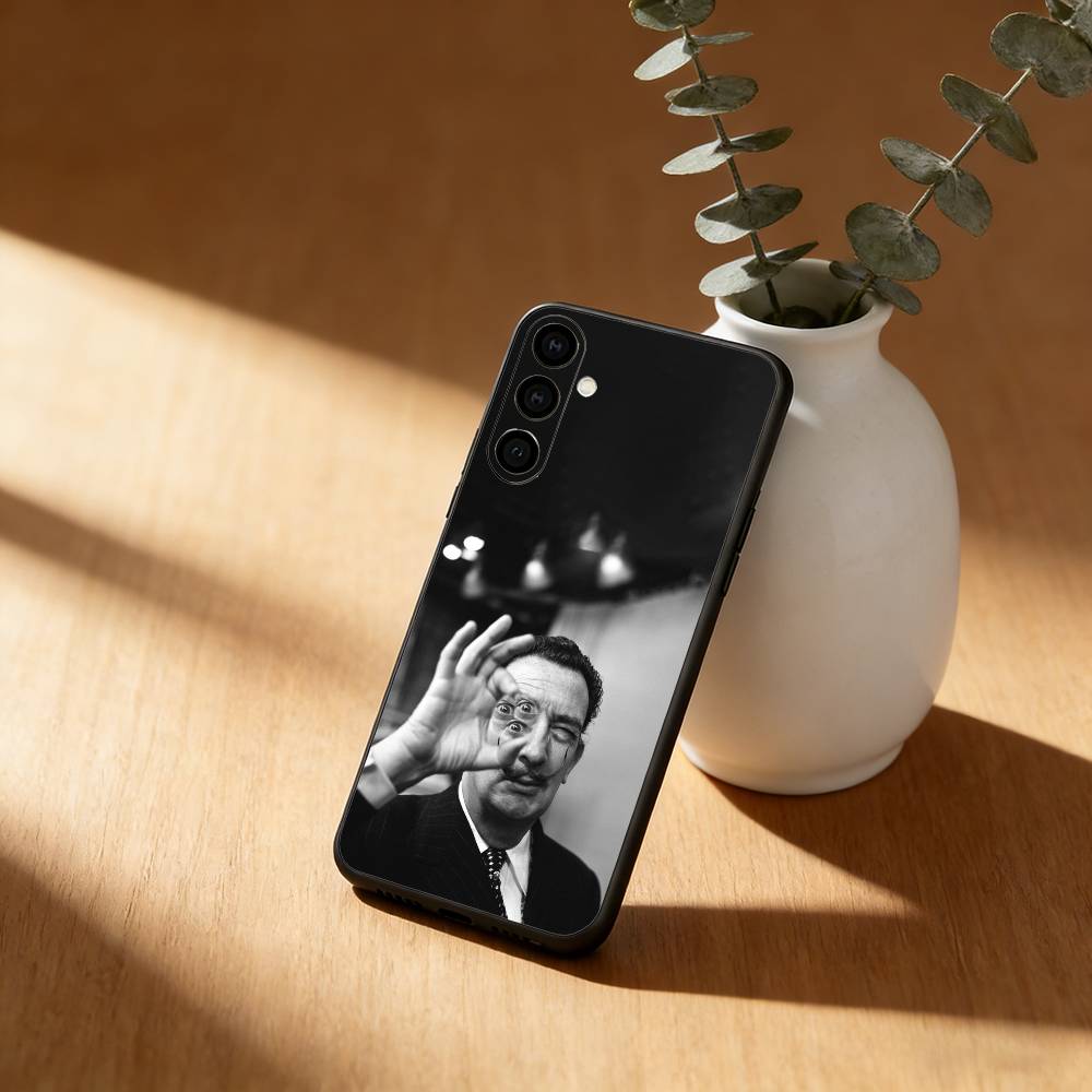 Artist S-Salvador Dalí  Phone Case For Samsung Galaxy A91,80,73,72 ,71,53,52,32 ,31,22,21s,20,Soft Black Case