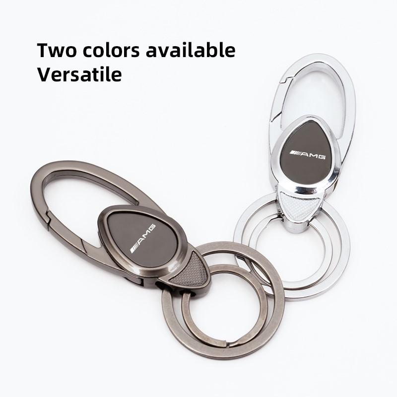 2026New Car Logo Keychain Keyring Key Ring Chain Accessories For Mercedes Benz AMG Smart Fortwo 451 450 453 EQ Forfour Coupe Cab AH2