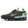 New Air VaporMax 2020 Flyknit Black Barely Volt Women's CT1933-001