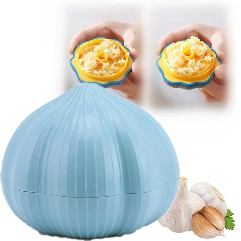 Набор чеснокодавилок из АБС-пластика 3 в 1 измельчитель имбиря + инструменты для чистки BPA-free можно мыть в посудомоечной машине легкие кухонные гаджеты подарок для поваров