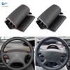 Кожаный чехол на руль автомобиля, сшитый вручную, для Citroen C5 2001-2006 Xsara Picasso Berlingo Peugeot Partner 2003-2008