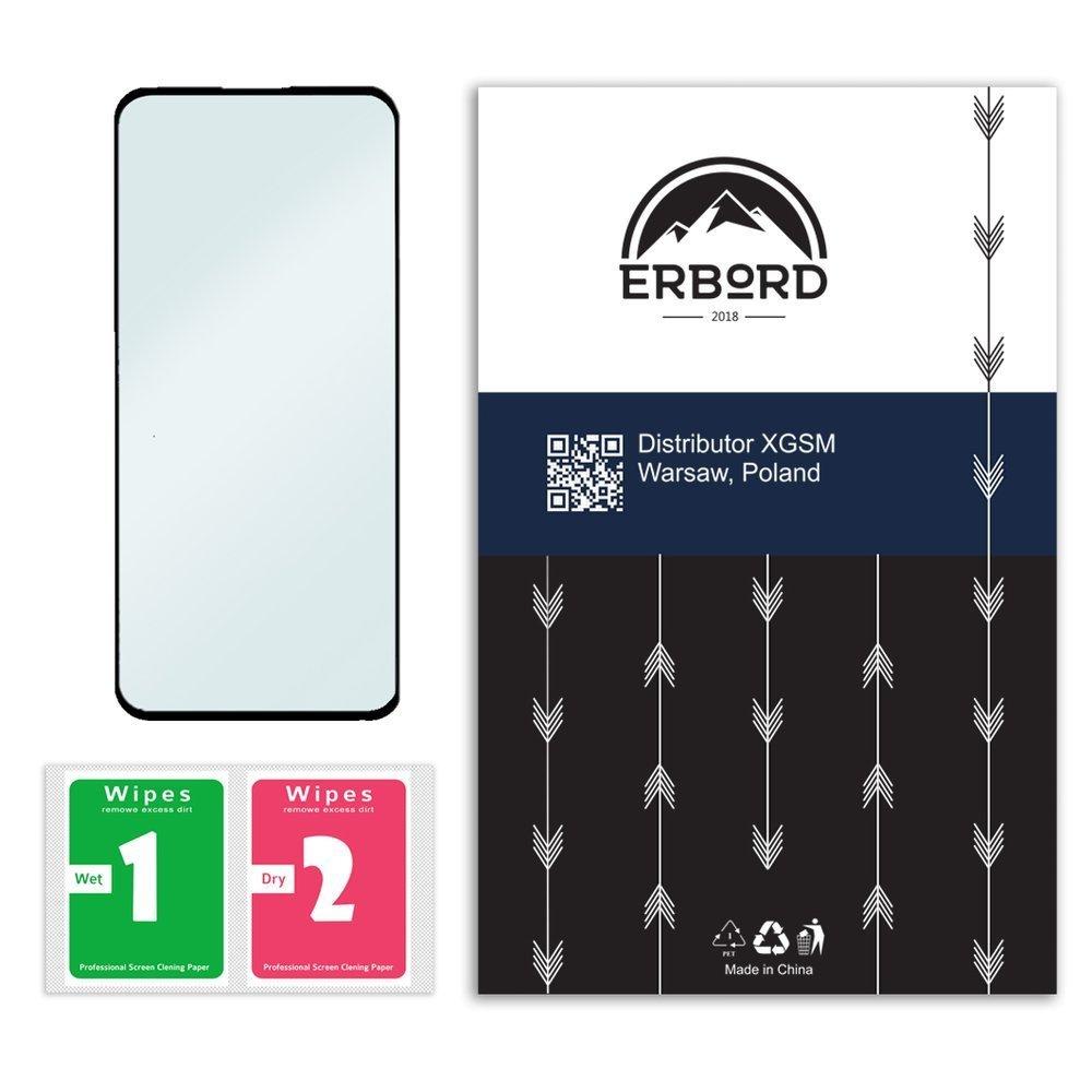 ERBORD 3D Tempered Glass for OnePlus Nord - Black