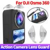 For DJI Osmo 360 Action Camera Lens Guard Wear Resist Camera Protective Cover Seamless Plastic Lens Cover Lens Protect Sleeve