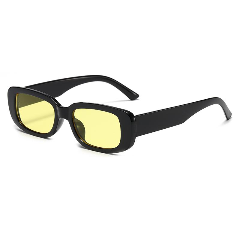 Модные Солнцезащитные Очки Классические Ретро Квадратные Очки Женские Брендовые Винтажные Дорожные Маленькие Прямоугольные Солнцезащитные Очки Женские Очки Антибликовые