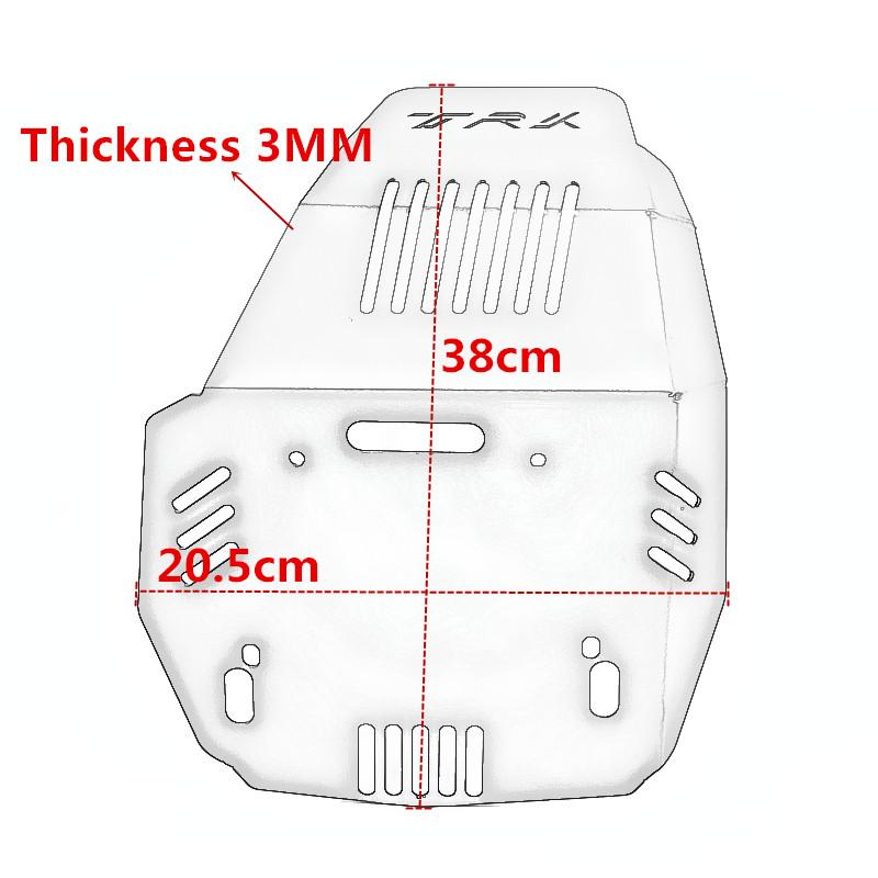 Мотоциклетный алюминиевый защитный чехол для двигателя с ЧПУ, защита картера для Benelli TRK502 TRK502X TRK 502 Jinpeng 502