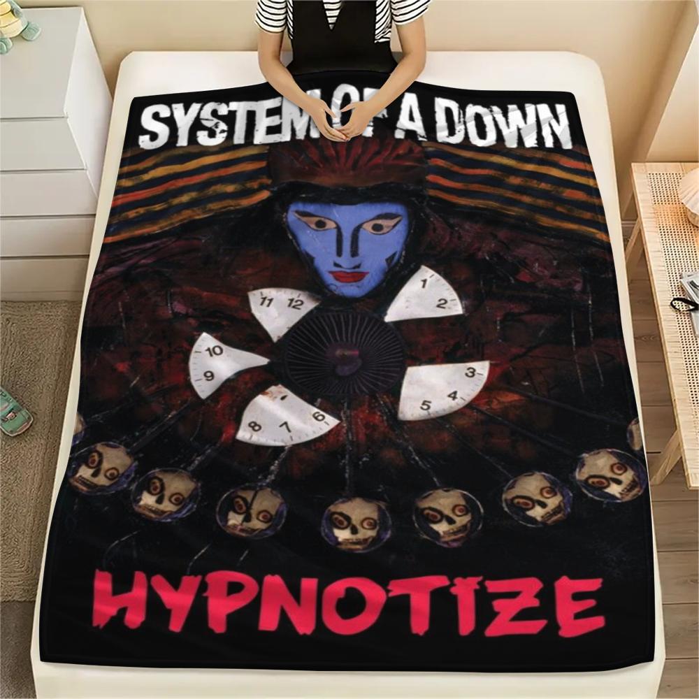 1PC system of a down Print Flannel Blanket, High quality Comfortable for All Seasons, Home Decor, Warmth and Comfort, Perfect for Christmas Gifts