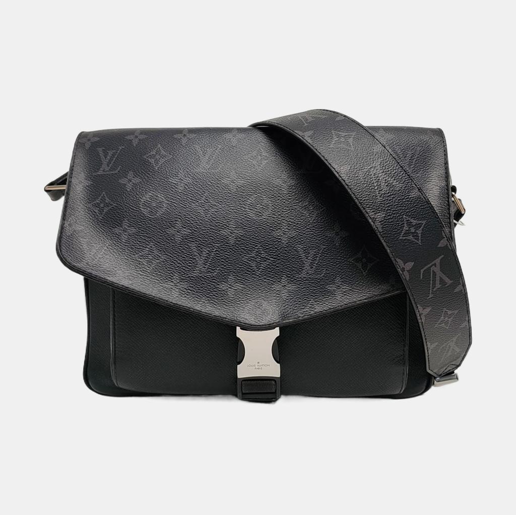 [Pre-Owned] New Monogram Spring Clip Canvas Leather Messenger Bag - Good #1897F00