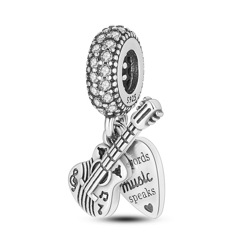 Fit Bracelet Charms Diy 925 Silver Travel Airplane Luggage Air Balloon Charm Beads Jewelry Gift