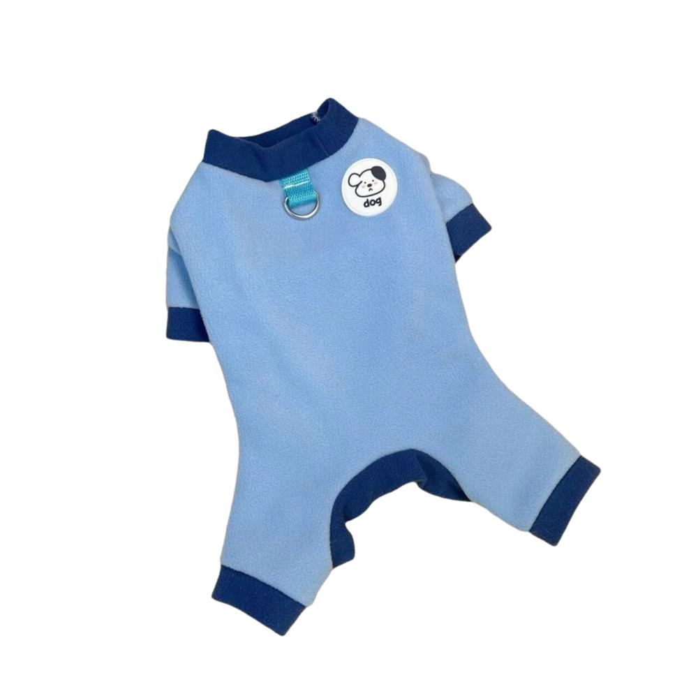 Warm Dog Jumpsuit Soft Puppy Pajamas Pet Base Shirt Winter Pet Overalls  Autumn Winter