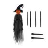Halloween Holding Hands Witches Pumpkin Witches Light Up Witches With Scary Screaming Voice For Outdoor Decor