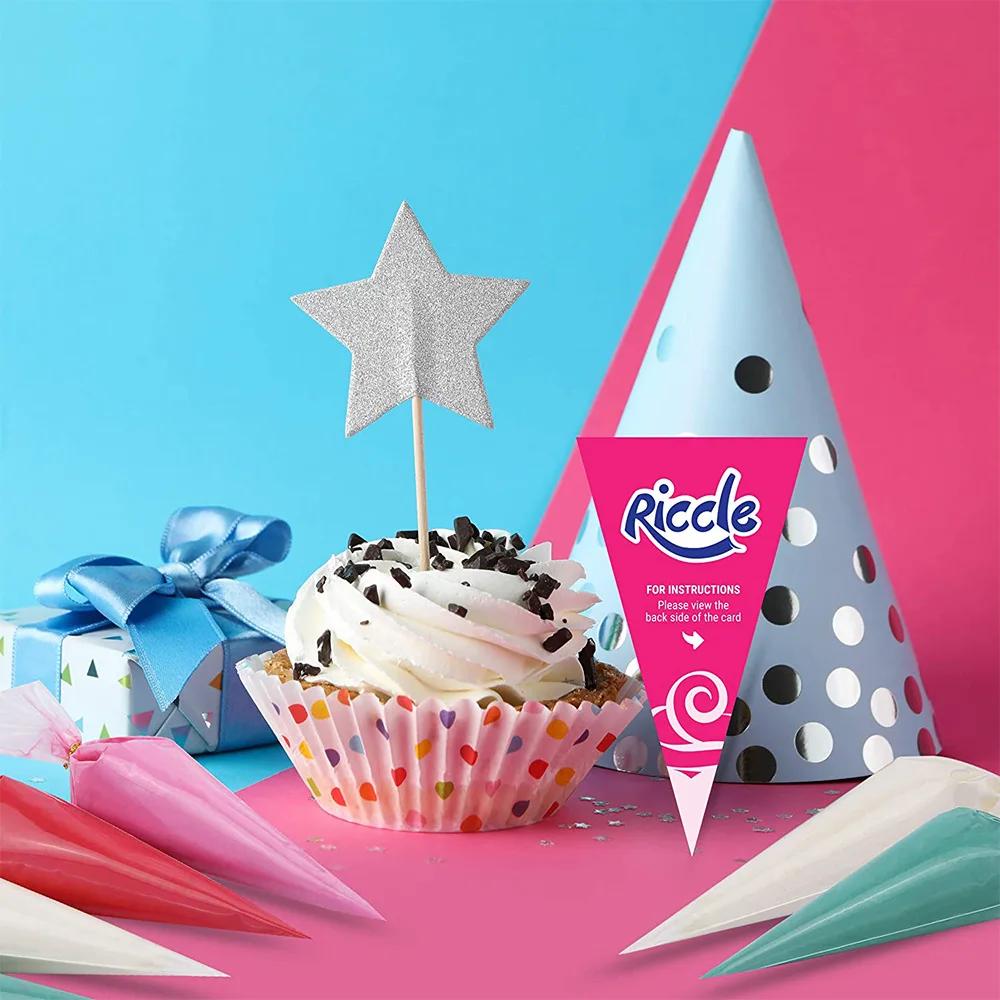 50 шт. одноразовый кондитерский мешок для кондитерских изделий S глазурь помадка крем для торта для украшения пирожных тортов инструменты для выпечки