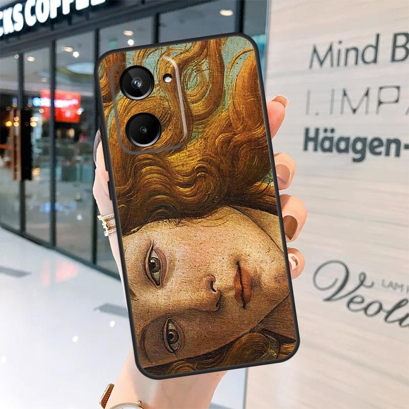 Художественная картина Рождение Венеры Чехол для Realme 15 Pro 12 11 13 14 Pro Plus GT6 GT7 C55 C51 C53 C25 C63 C61 C65 C67 C71 C75