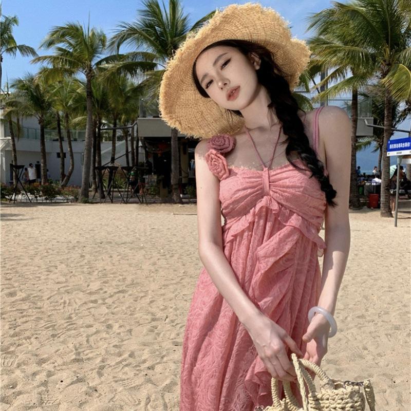 Женские летние винтажные однотонные нерегулярные праздничные платья с лямкой на бретельках