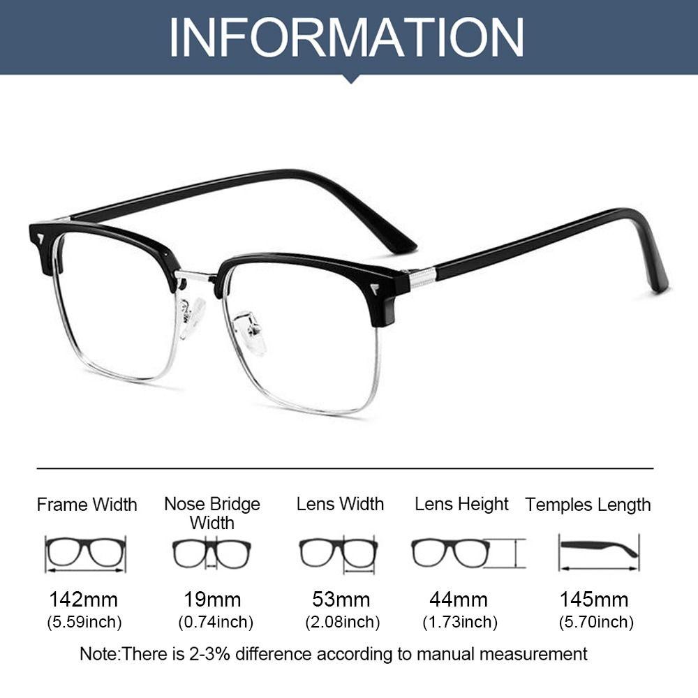 Blue Ray Blocking Anti-Blue Light Glasses Ultralight Metal Computer Goggles Eye Protection Optical Spectacle Eyeglass Office