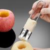 1pc Stainless Steel Fruit Corer, Red Bell Pepper Seed Remover, Vegetable & Fruit Core Cutter, Kitchen Gadget Tool for Easy Peeling & Slicing