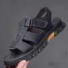 Fashion Sandals Men's New Beach Shoes Cowhide Slippers Outdoor Non-slip Thick-soled Leather Sandals for Me