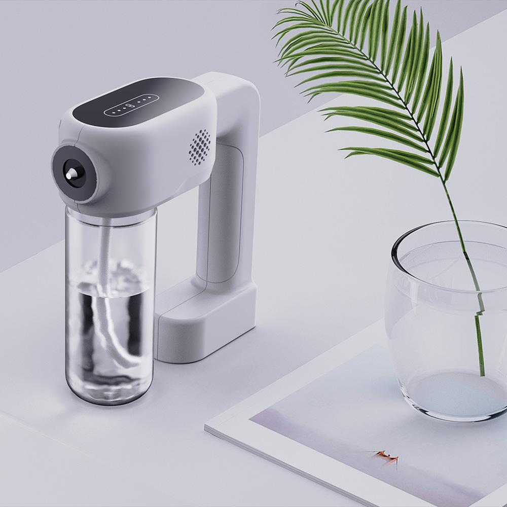 Нано-распылитель-распылитель, беспроводной синий луч, портативный перезаряжаемый дезинфицирующий туманообразователь