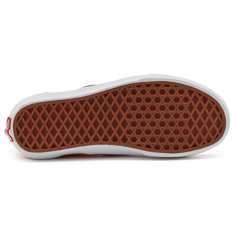 Vans Slip On Checkerboard Slip On Sneakers Orange/White VN0A33TB9HL